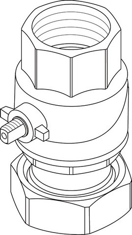 Bosch Kugelhahn DN32 Pumpe 87185320860