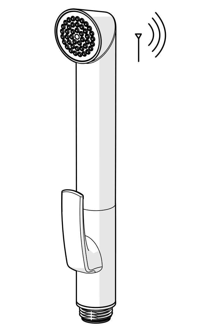 Hansa Smart Bidetta Handbrause chrom 59914349