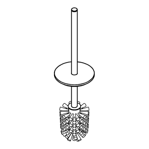 Grohe Ersatzbürste für Toilettenbürstengarnitur supersteel 40951DC0