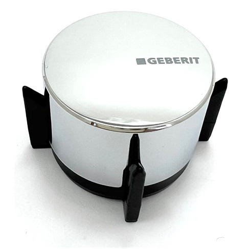 Geberit Druckknopf zu Badewannenablauf PushControl d30 glanzverchromt 241.714.21.1