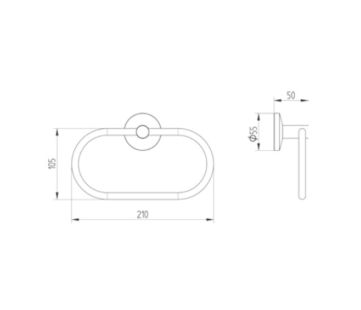 Avenarius Handtuchring 1701500010