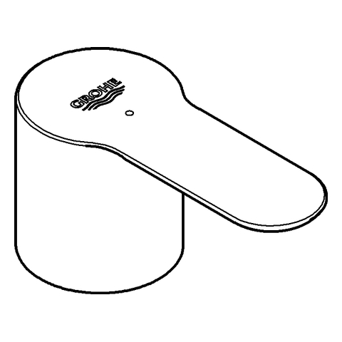 Grohe Griff chrom für Einhandmischer 48028000