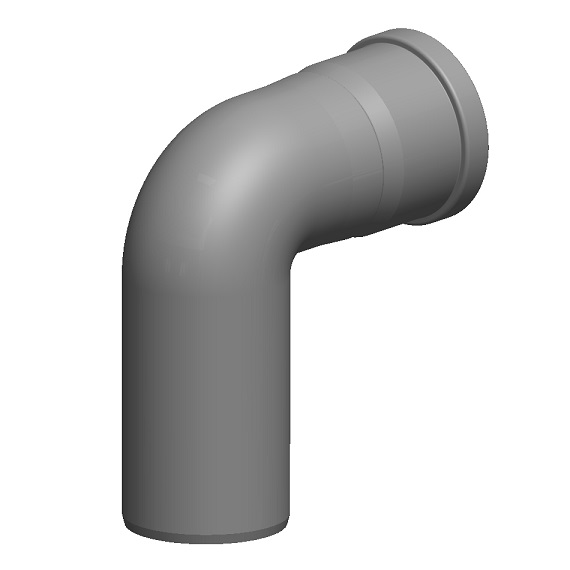 Atec PolyTop 87 Grad-Bogen DN110 3316