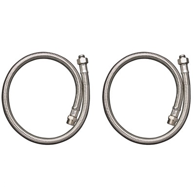 Hansgrohe Anschlußschlauch-Set 2-Loch Thermostat für Wannenrand heiss/kalt 96387000