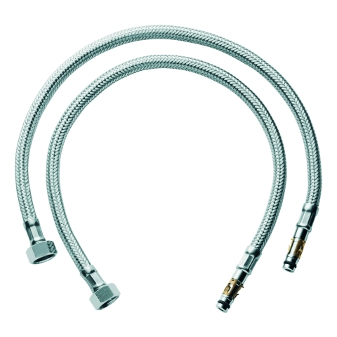 Grohe Druckschlauch 3/8"x484 2 Stück chrom 45484000