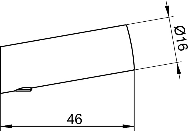 Keuco Handtuchhaken REVA schwarz 12814370000
