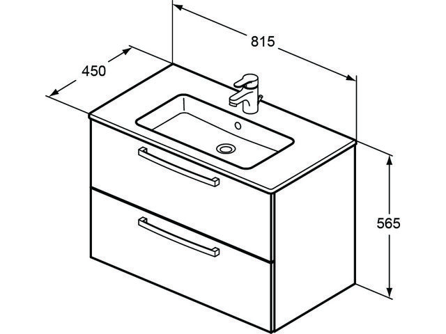 Ideal Standard Schubladenauszug Eurovit EF02367