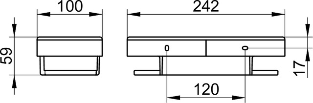 Keuco Duschkorb Smart.2 Kunststoff Einsatz weiß lose 14758000100
