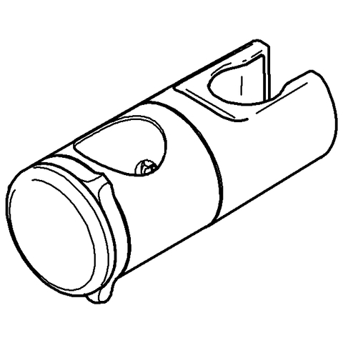 Grohe Brausegleiter Relexa für Brausestangen 28620 / 28621 chrom 12435000