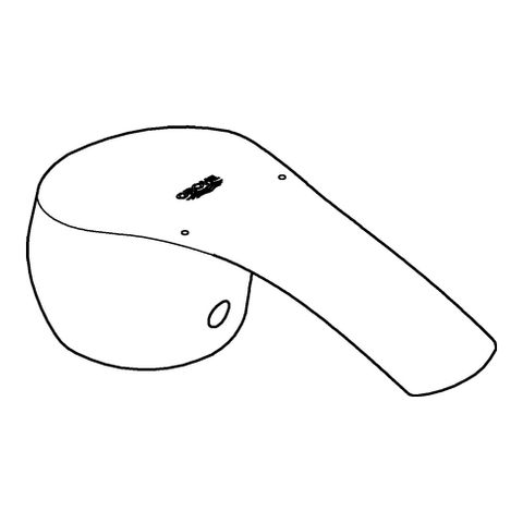 Grohe Hebel Metall supersteel 46897DC0