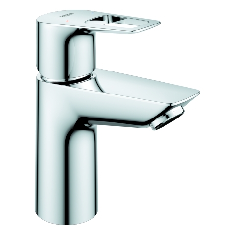 Grohe Einhand-Waschtisch-Batterie BauLoop S-Size chrom Push-Open Ablaufgarnitur 23878001
