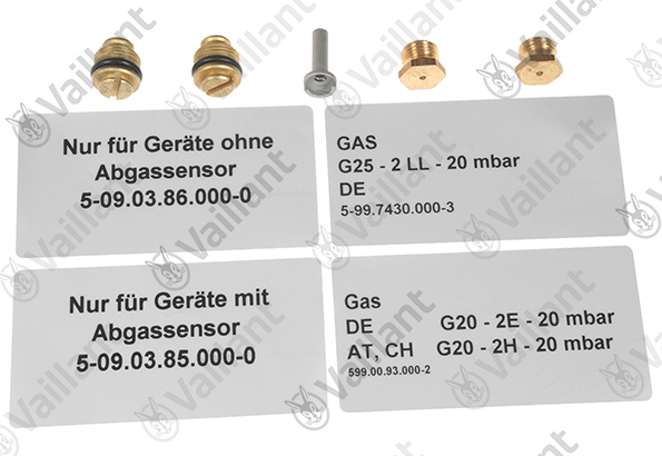 Vaillant Umstellsatz 0010042272