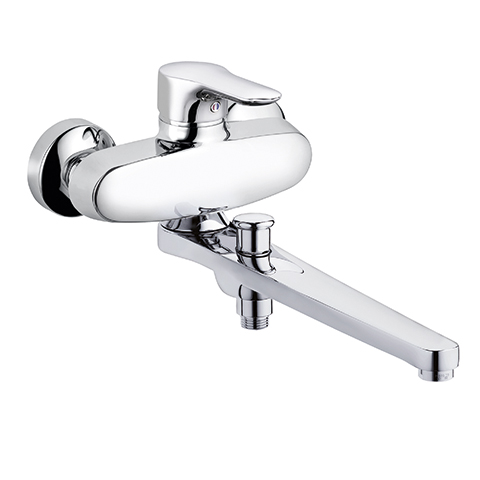 Kludi SPEZIAL OBJEKTA Wannenfüll- und Brausearmatur ohne Brausegarnitur Ausladung 310mm chrom 324910575