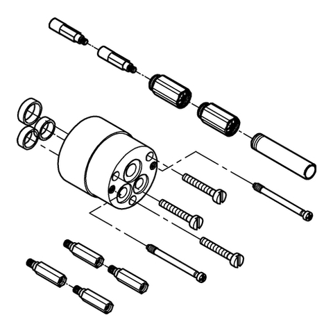 Grohe Verlängerungsset 46343 passend zu Rapido E chrom 46343000