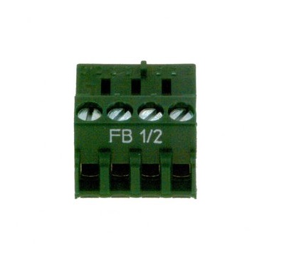 Bosch Anschlussklemme 4-polig grün FB 1/2 54912655