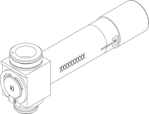 Bosch / Buderus Adapter Gasventil kpl 5 8738804055