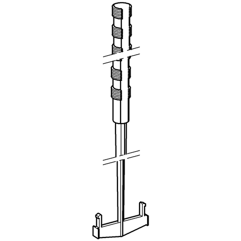 Grohe Zugstange für WC-Spülkasten 43540000