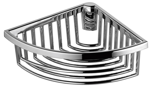 Keuco Eckschwammkorb Seifenkörbe Drahtmodell abnehmbar, H:72mm, verchromt 24944010100