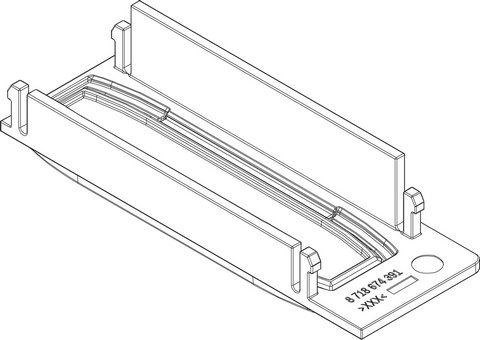 Bosch / Buderus Abdeckung Ip PluX 8737709148