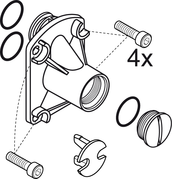 Ideal Standard Spüleinsatz komplett A860834NU