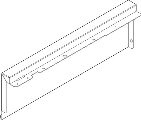 Bosch / Buderus Traverse oben links CLA-1 75-100 8738804954