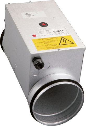 Buderus HRE-P 100-600 Elektrischer Vorheizer DN100, 600W für Logavent HRV156 K 7738112470