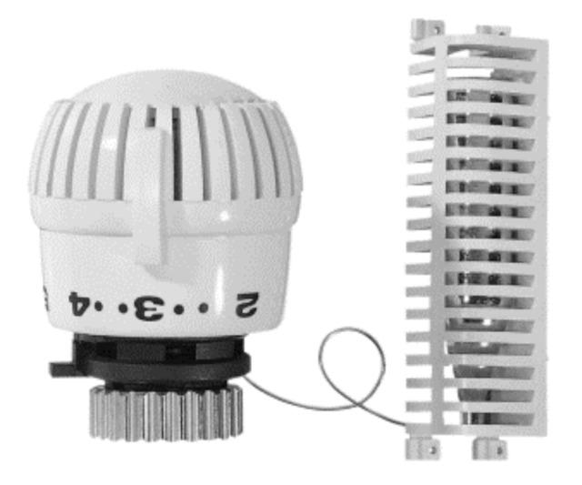 Resideo Thermostatregler Thera-2080FL mit Fernfühler, mit Nullstellung, 2m Kapillarrohr T700120W0
