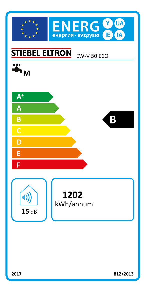 Stiebel Eltron Wandspeicher EW-V 50 ECO, 50 l, 1 bis 6 kW, weiß 205033