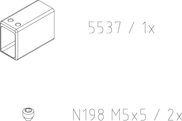 Kermi Set Wandanschluss Wandstütze für Wandstütze Gleittür 2-teilig mit Festfeld (NI H2R/L)Wall Gleit (NI J2R/L) 2535884