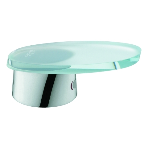 Grohe Hebelkopf Taron für Taron Brause und Fertigmonatge-Set chrom/wild satin 46379NB0