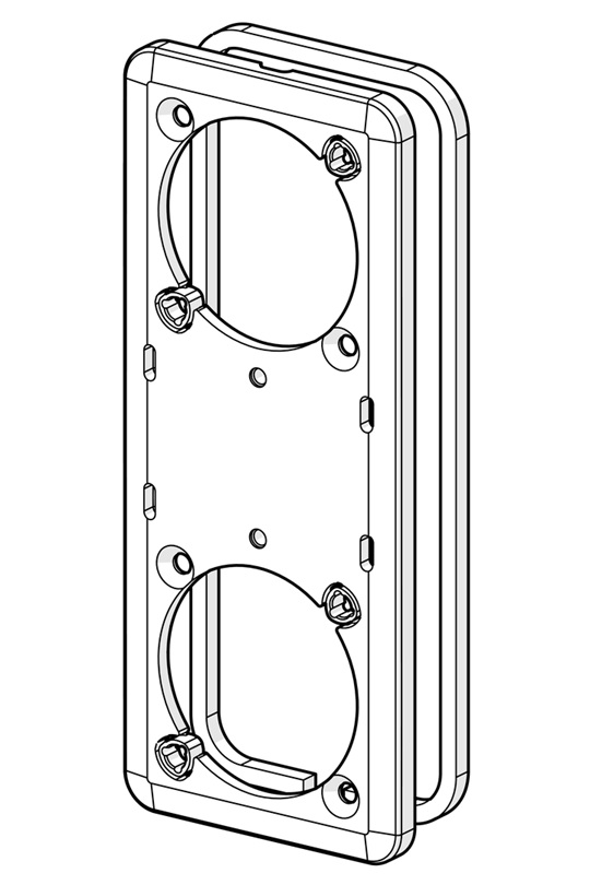 Hansa Deckplatte Halter 59913697