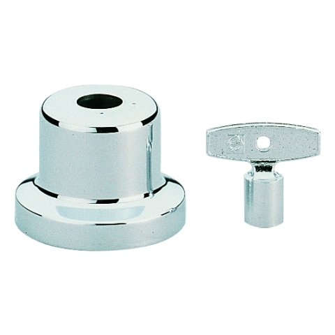Grohe Kappe mit Steckschlüssel für Lahrer Thermostatmischer chrom 6466000