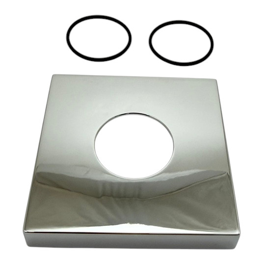 Hansa Rosette 75 x 75mm chrom 59913879