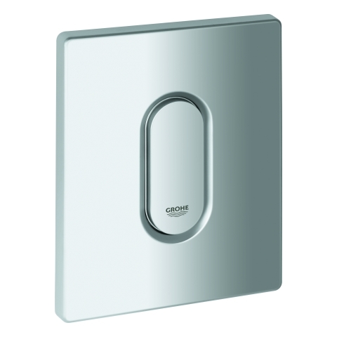 Grohe Abdeckplatte mattchrom, mit Drucktaste 42380P00
