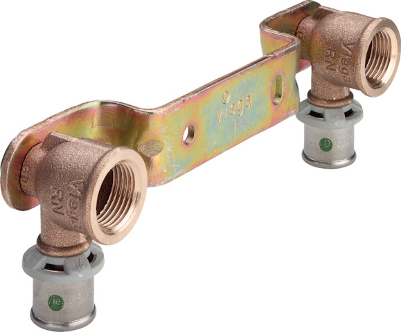 Viega Sanfix P Montageeinheit mit SC-Contur 2124 in 16mm x Rp1/2 x 150mm 310578