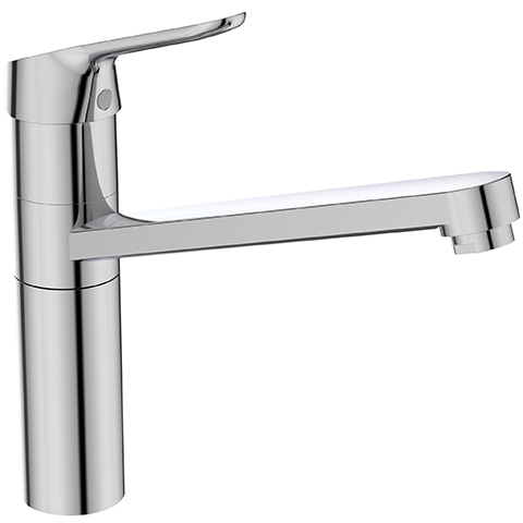 Ideal Standard Küchenarmatur Ceraflex mit hohem Rohrauslauf, Ausladung 222 mm, chrom BC135AA