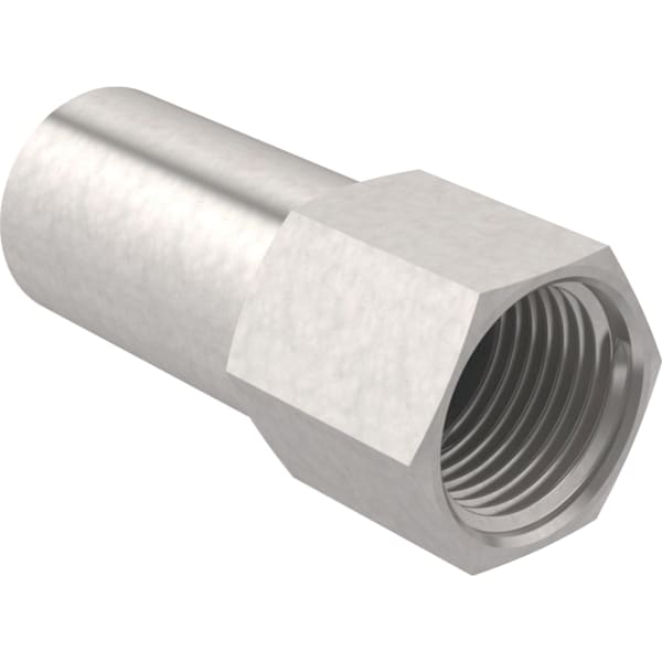 Geberit Mapress Edelstahl Übergang mit IG und Einschubende d54-Rp1/2 33854