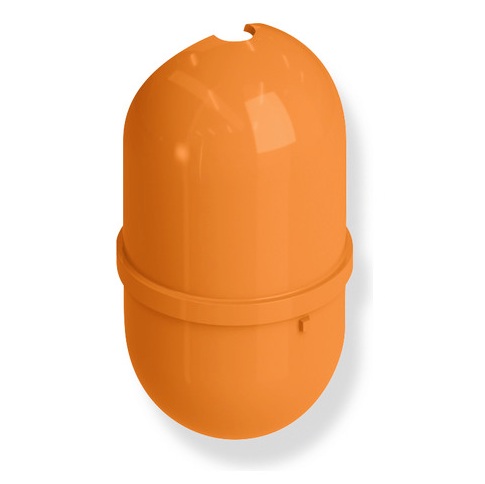 HEWI WC-Bürstenbehälter, für WC-Bürstengarnituren Serie 477 und Serie 805, hochglänzend, orange 477.20.E04 24
