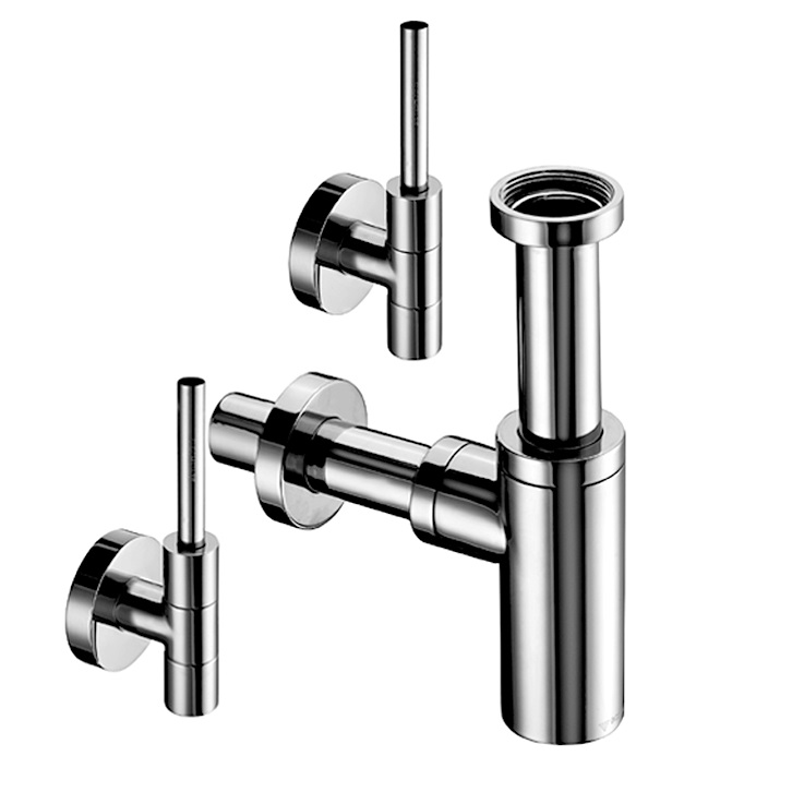 Schell Design-Eckventil Set EDITION ASAG, 1/2", chrom 053210699