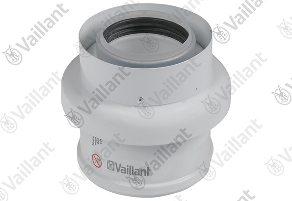 Vaillant Anschlussstück Zub.-Nr. 303230 Luftansaugung, weiß 087343