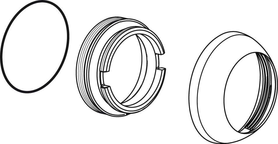 Ideal Standard Abdeckkappe inkl. O-Ring und B961113AA