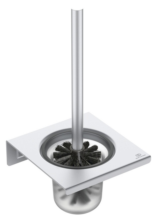 Ideal Standard WC-Bürstengarnitur Alu+ silber BD593SI