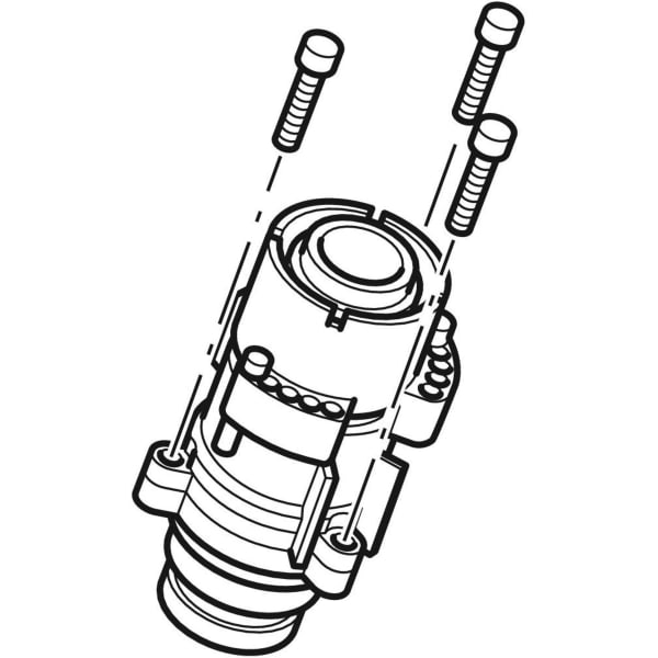 Geberit Mischerpatrone ohne Mischer zu Selbstschlussarmatur Typ 26 240.954.00.1