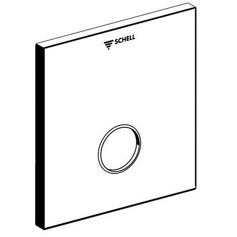 Schell Frontplatte LINUS SC-M für UP-Dusche, 180x180, edelstahl 252322899