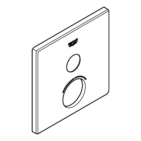Grohe Rosette für SmartControl chrom 46994000