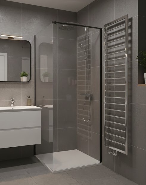 Zehnder Subway SUBC-180-060 Badheizkörper H: 183,7 B: 60cm, chrom, ZS300360CR00000