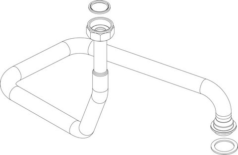 Bosch Gasrohr vertikal 87186500230