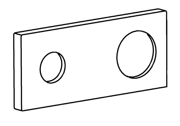 Hansa Rosette chrom 59914022