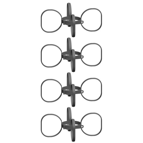 Atec PolyTop Abstandhalter DN100 (4 Stück) 2354