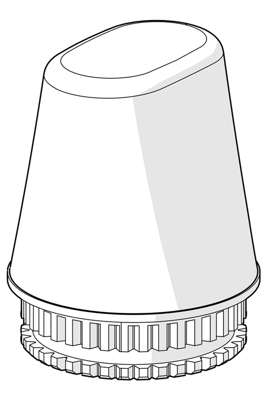 Hansa Temperatureinstellgriff chrom 59914357